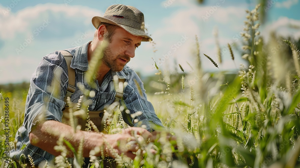 Agricultural Engineer in Oat Field Analysis
Agricultural Engineer in Oat Field Analysis