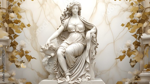 statue of the virgin mary with baby jesus
