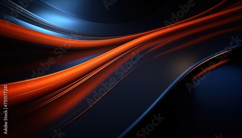 Futuristic tech lines with neon background, technology abstract background with lines for background.