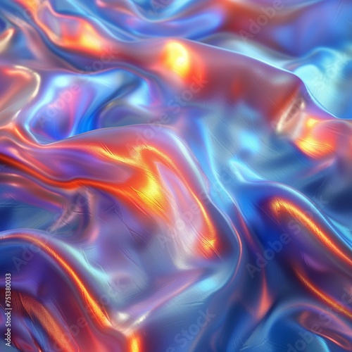 Warm holographic currents flowing in a digital dreamscape