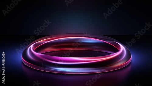 futuristic colorful circle abstract background banner, trendy gradient circle abstract background 