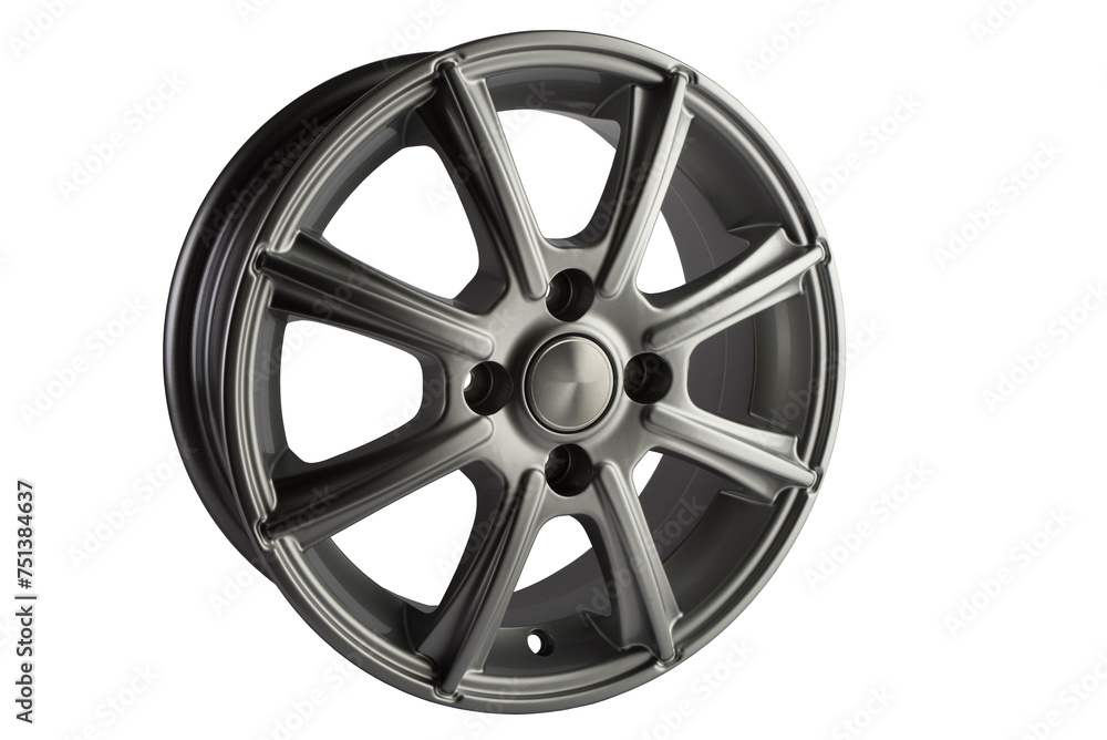alloy car rim for wheel gray