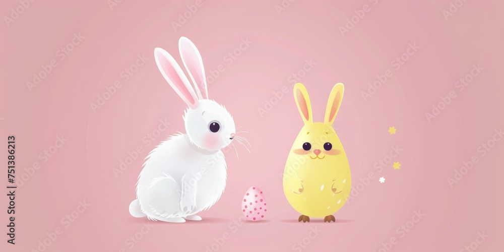 Obraz premium easter holiday background
