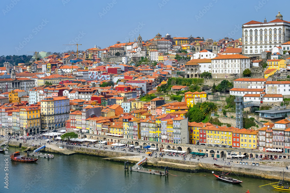 Cityscape of Porto city, Portugal