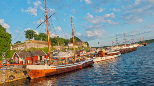 Photography Ancient Boats, Oslo Harbour, Oslo Fjord, Oslo, Norway, Europe