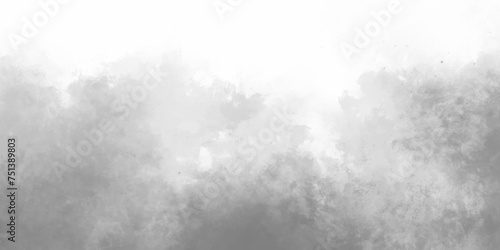 Hand painted watercolor sky and clouds, abstract watercolor background, vector illustration. Design for your date, postcard, banner. Clouds in the fog. Light gray indigo watercolor splash background. photo