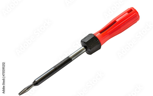 Synthetic Screwdriver isolated on transparent Background