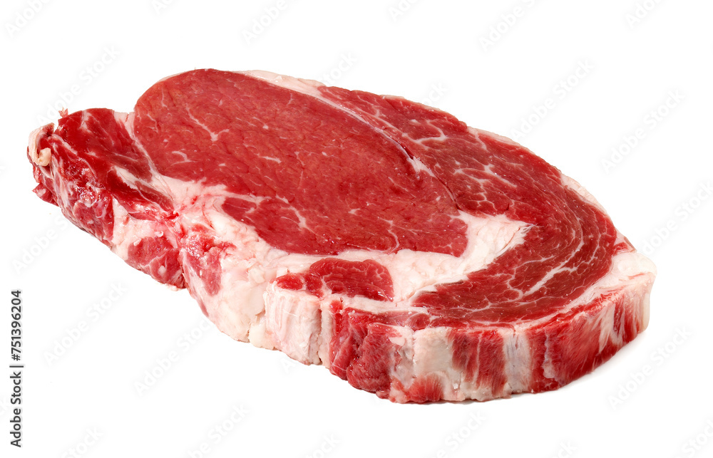 beef entrecote isolated beef entrecote isolated