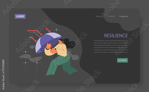 Resilience concept.