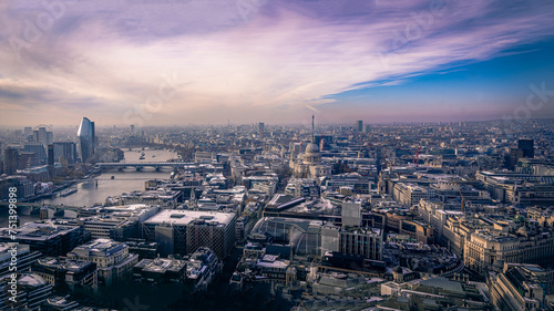 Canvas Print London Panorama
