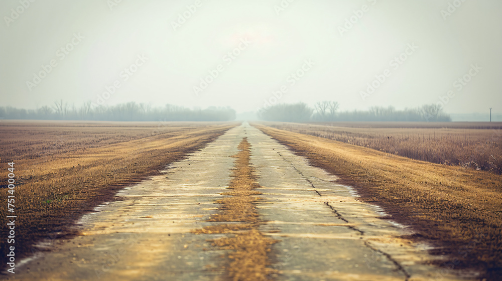 Naklejka premium Modern urban road close-up 