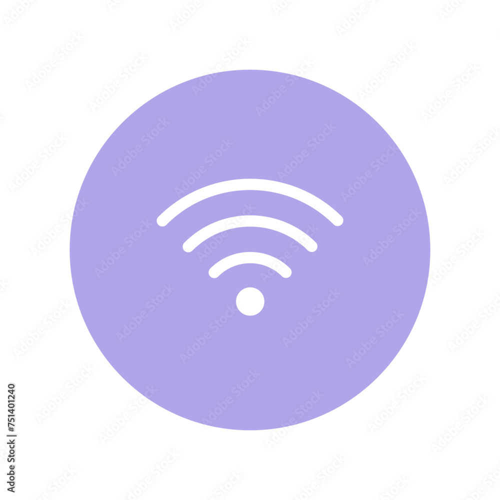 Wifi icon vector. signal vector icon. Wireless icon vector Wifi icon vector. signal vector icon. Wireless icon vector