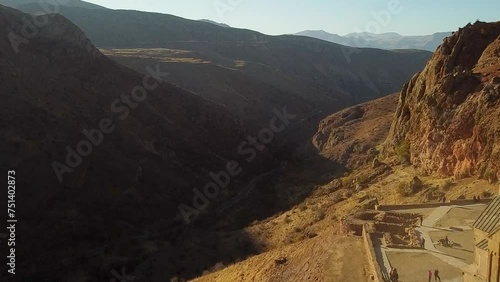 Noravank Monastery in Armenia, Aerial View
