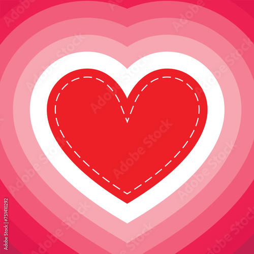 pink heart background