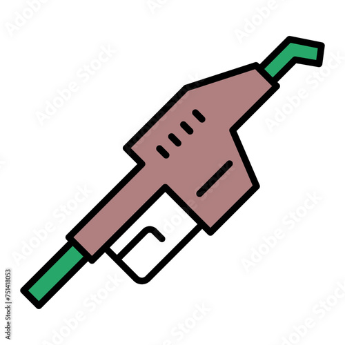   Nozzle line filled icon