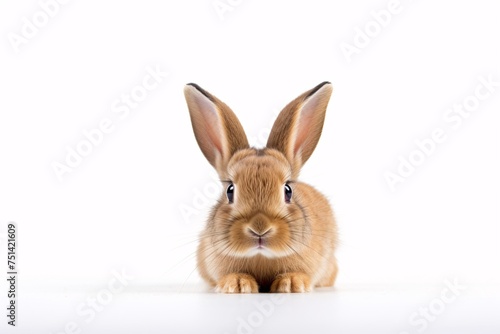 a close up of a rabbit © White