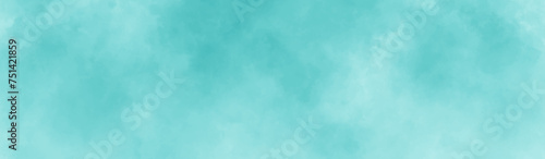 Abstract background with white paper texture and light blue watercolor painting background. smoke fog or cloud in center with light border grunge design. white and blue grunge watercolor background.