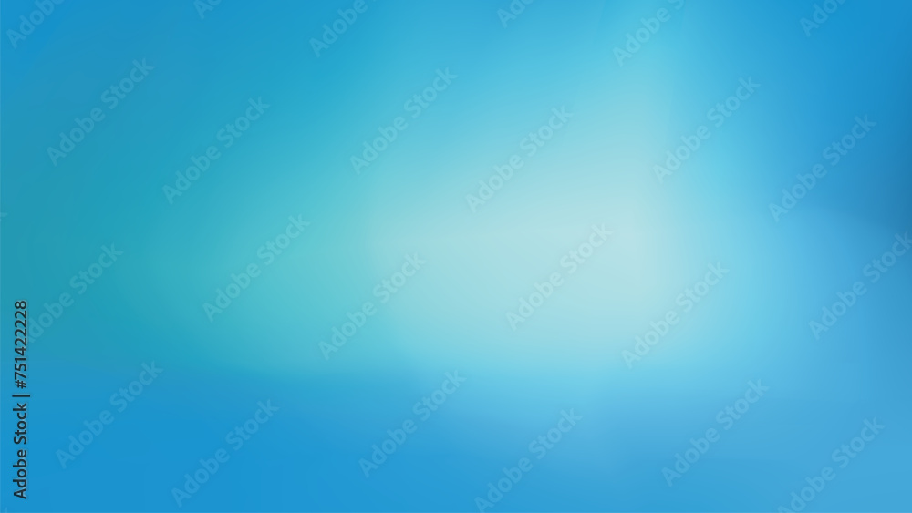 turquoise blue background abstract, with light for centre