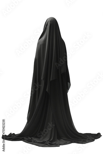 a mannequin wearing Abaya, PNG transparent object © dataimasu