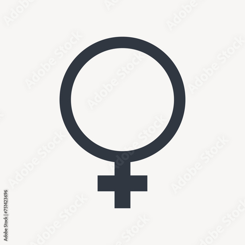 International Women's Day Icon March 8