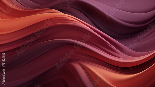 Textile waves horizontal gradient, soft colors, abstract silk background