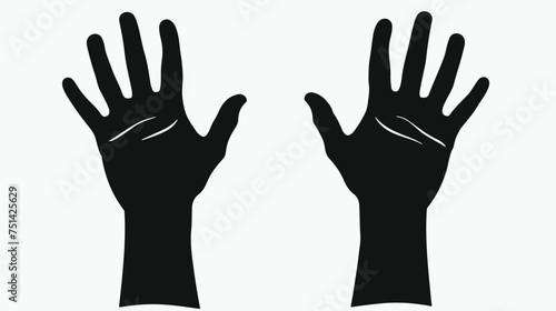 Hand icon symbol vector