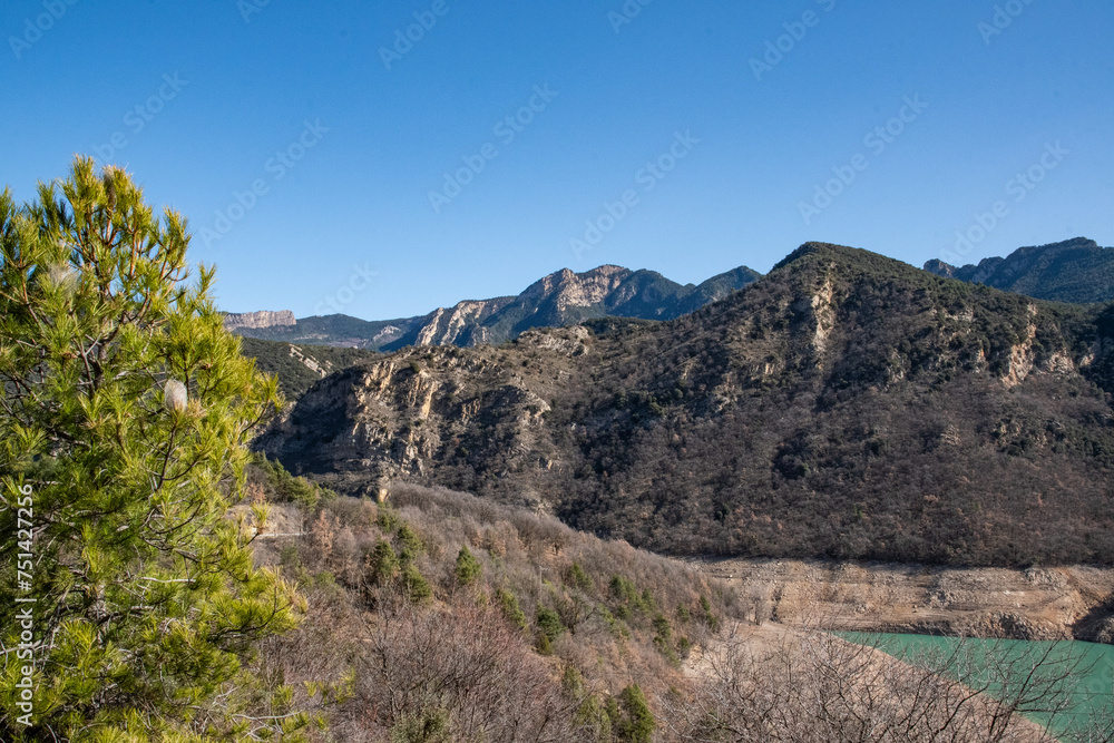 Spain - Catalonia - Mountains - Reservoir - Lake