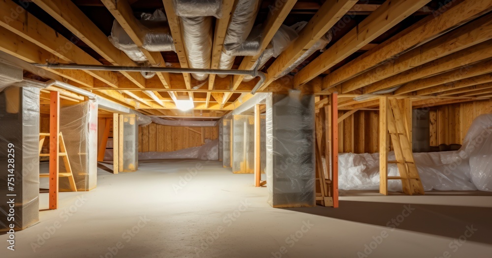 The Structure and Insulation of a Home's Basement and Crawl Space