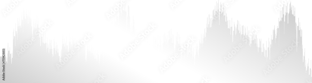 Silver Gradient Soundwave Silver Gradient Soundwave