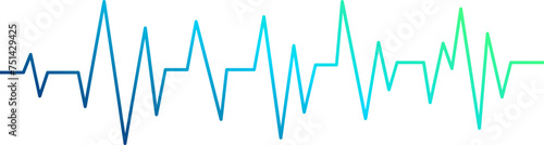 Blue Gradient P-Wave