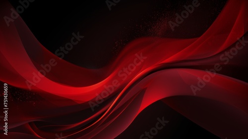 Contrast with red background and other elements generates visual interest