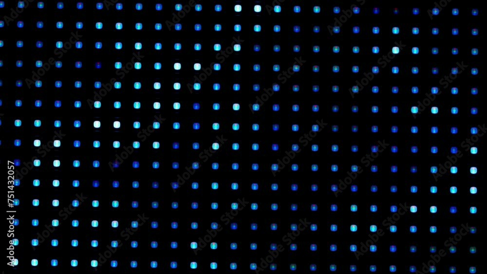 LED Screen Displaying an RGB Dot Pattern LED Screen Displaying an RGB Dot Pattern