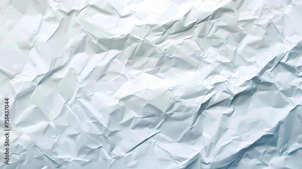 Obraz premium Crumpled paper background and texture, Generative AI illustrations.