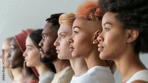 Multiracial Profiles Representing Human Diversity and Unity