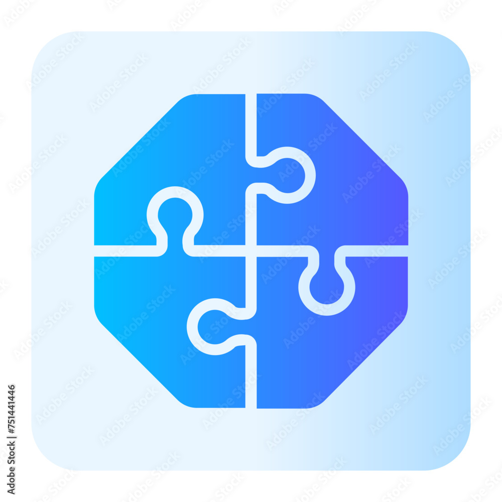 problem solving gradient icon problem solving gradient icon