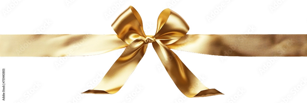 golden ribbon, PNG transparent object golden ribbon, PNG transparent object