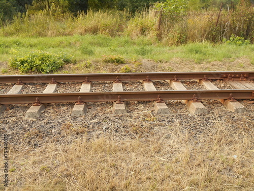 Single railway track © TK_Office
