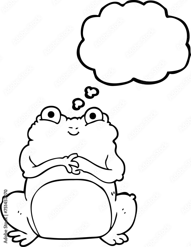 thought bubble cartoon funny frog thought bubble cartoon funny frog