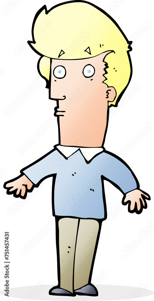 cartoon startled man cartoon startled man