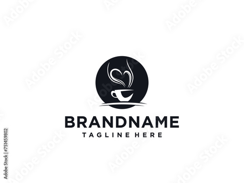 coffee cup logo in vector style