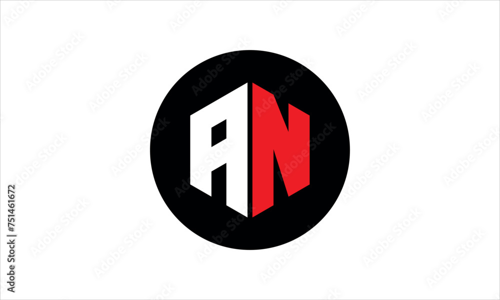 AN initial letter polygon icon gaming logo design vector template. batman logo, sports logo, monogram, falcon, war game, symbol, playing logo, abstract, fighting, typography, icon, minimal, premier AN initial letter polygon icon gaming logo design vector template. batman logo, sports logo, monogram, falcon, war game, symbol, playing logo, abstract, fighting, typography, icon, minimal, premier