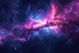 Celestial spectacle vibrant galaxy vista