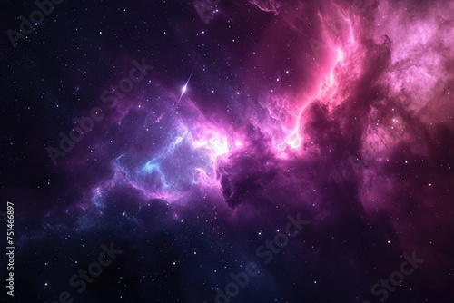 Celestial enchantment unveils stunning stellar display