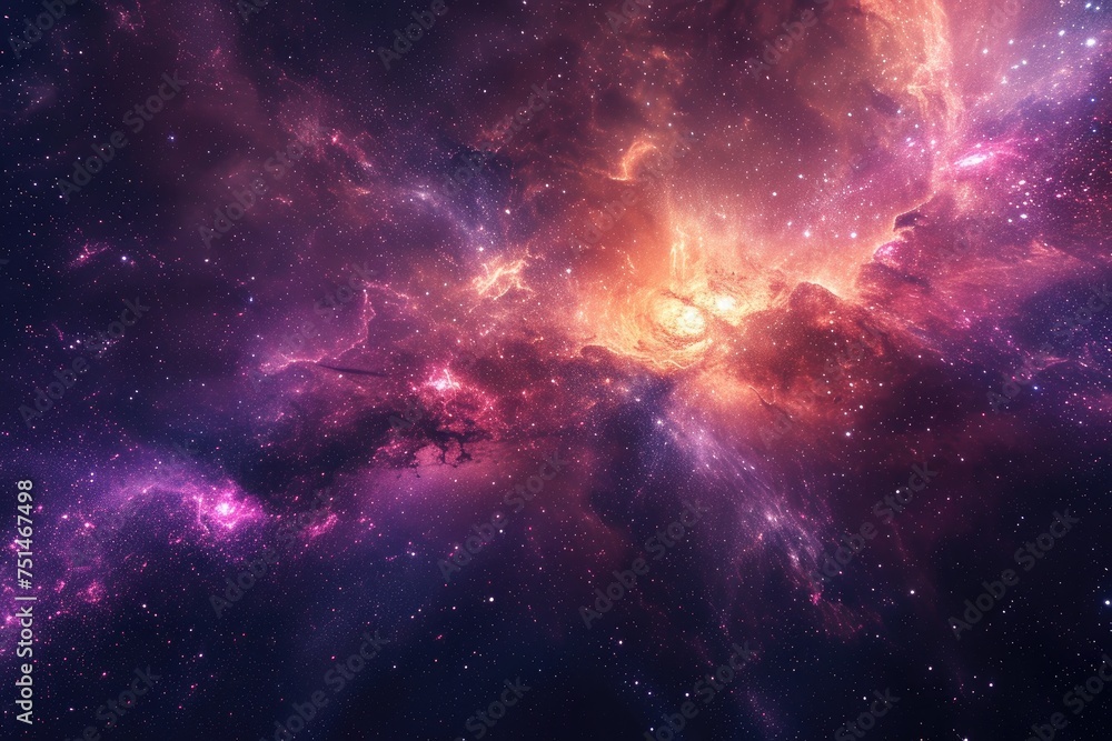 Cosmic panorama captivates with mesmerizing galaxy shades Cosmic panorama captivates with mesmerizing galaxy shades