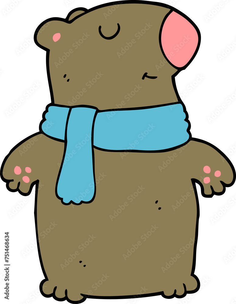 Obraz premium cartoon bear