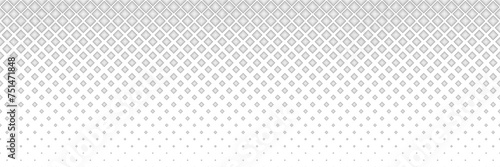 Blended  black line square on white for pattern and background,  Abstract geometric texture collection design. 