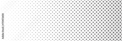 Blended  black line square on white for pattern and background,  Abstract geometric texture collection design. 