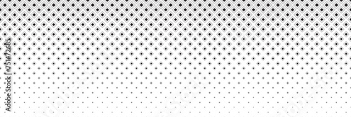 Blended  black line square on white for pattern and background,  Abstract geometric texture collection design. 