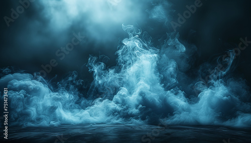 Fluidity in Motion Abstract Background