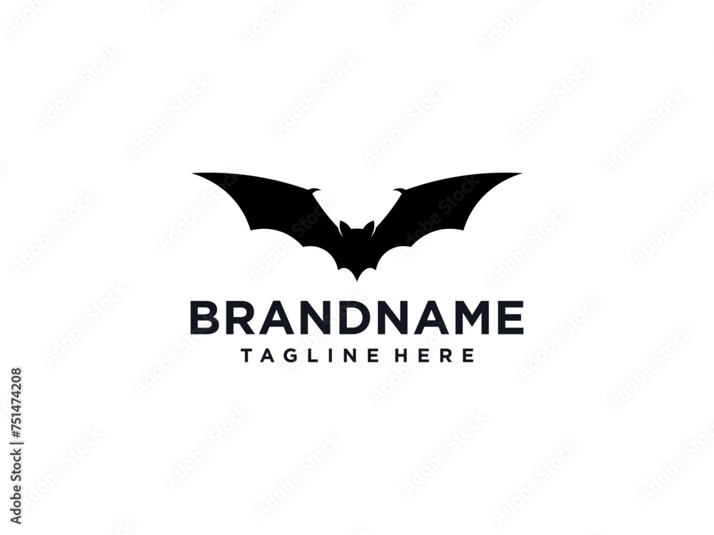 bat wings vector logo design template, sharp icon, night sign, halloween symbol, vector illustration bat wings vector logo design template, sharp icon, night sign, halloween symbol, vector illustration
